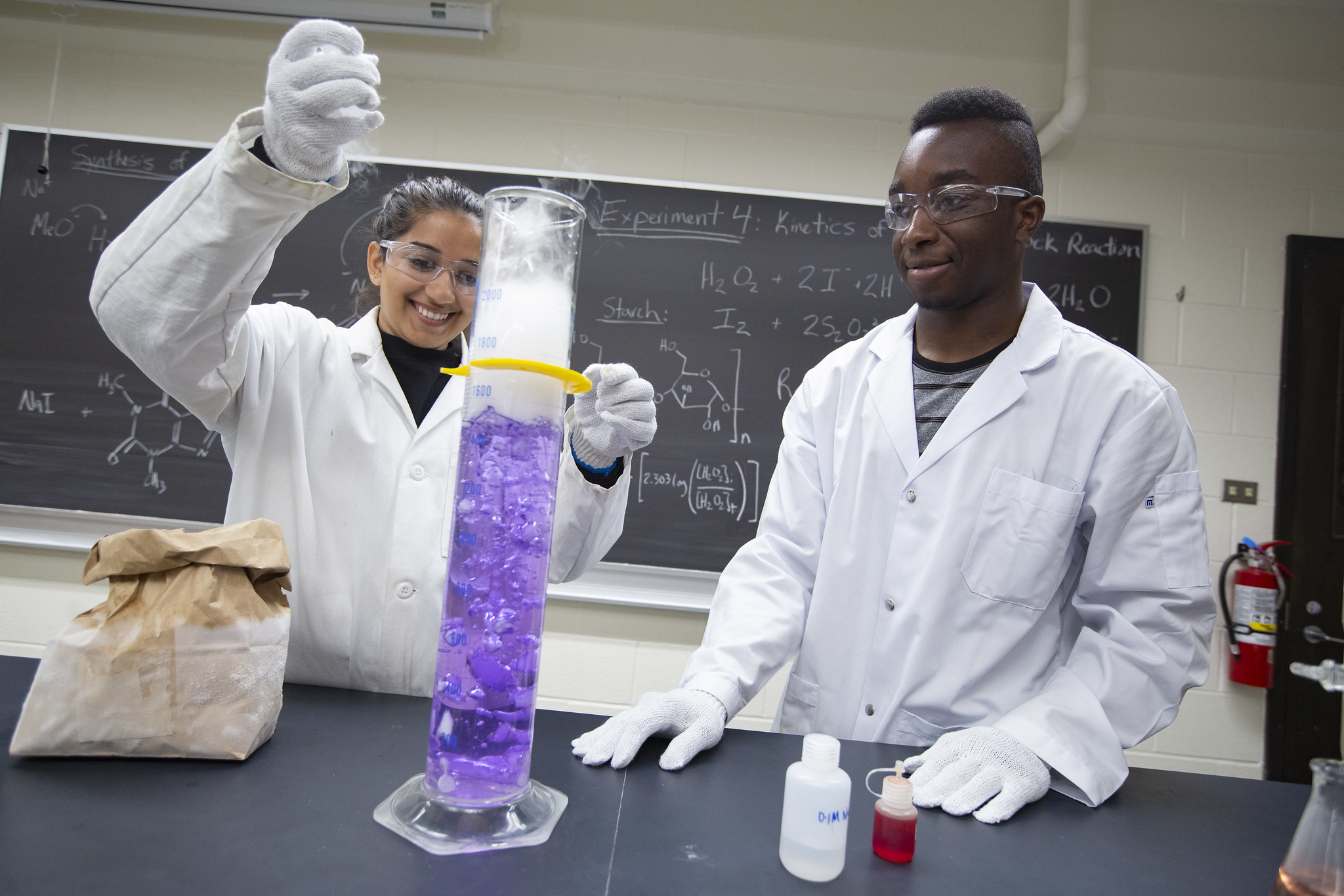 Students studying at USask
